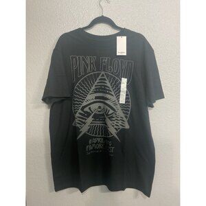 Goodfellow & Co Pink Floyd T-Shirt Black Short Sleeve With Gray Design Unisex XL